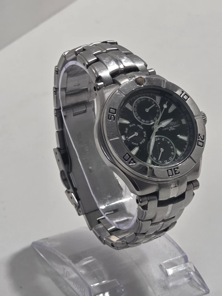 Armitron 20/4224sv 6p27 Japan movement men watch  - image 2 of 4