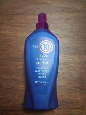 it's a 10 miracle leave-in product 295.7 ml / 10 oz 