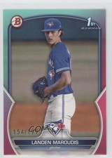 2023 Bowman Draft Aqua & Pink Gradient 154/199 Landen Maroudis #BD-138 16s2