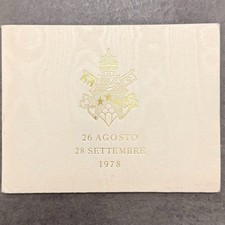 VATICANO MONETA ARGENTO 835° G. Paolo I - 1000 Lire 26 Agosto-28 Settembre 1978