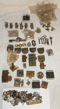 VINTAGE FLUSH MOUNT CABINET DESK DOOR LOCKS LOT