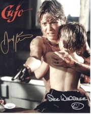 Dee Wallace & Danny Pintauro signed 8x10 Photo Donna Tad Trenton Cujo JSA