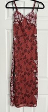 Slip floral red dress Forever 21 New tag Size S