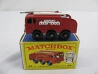 Vintage Lesney Matchbox Red Fire Engine Crash Tender w/ Box #63 New Read!