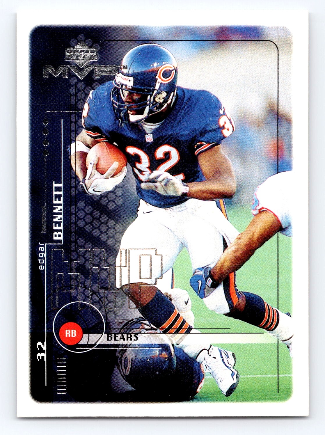 1999 Upper Deck MVP #34 Edgar Bennett Silver Script