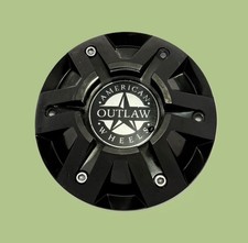 American Outlaw Wheels Gloss Black Custom Wheel Center Cap Cap5262-17 American Outlaw Wheels Gloss Black Custom Wheel Center Cap Cap5262-17