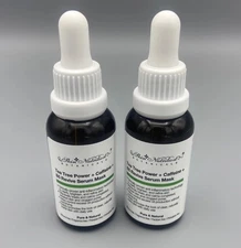 Skin Nutrition Botanicals Tea Tree power + caffeine + B5 revive Serum mask 2 pcs
