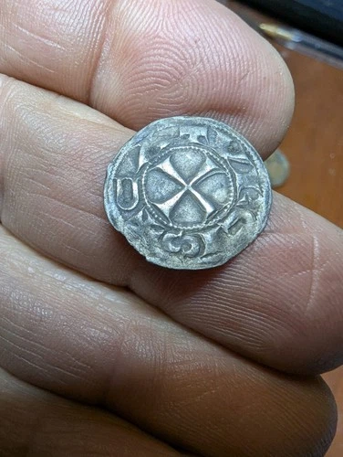obole Denier A Identifier Piece Monnaie en argent , Languedoc ? - Photo 6/13