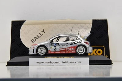PEUGEOT 206 WRC #3 WINNER SANREMO 2002 IXO 1/43 NEUF EN BOITE - Photo 1/4