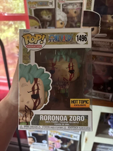Funko Pop! One Piece Roronoa Zoro Figure Nothing Happened, HotTopic Exclusive