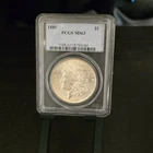 1889 Morgan Silver Dollar $1 PCGS MS63 Uncirculated Cert #18790184
