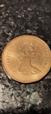 1987 Canadian 1 Dollar Coin, Gold  Veriety, Great Condition, From My Collection