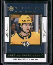 Luke Evangelista 2023-24 Upper Deck #HR40 Honor Roll
