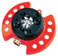 Duty Metal Base Red 15021 ColorStorm 9-Pattern Premium Turret Sprinkler with ...