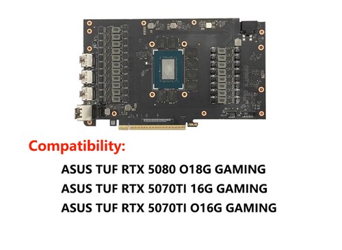 Granzon GPU Water Block For ASUS TUF RTX 5080 O18G GAMING/TUF 5070TI GAMING - Afbeelding 2 van 8