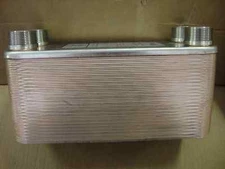 OUTDOOR WOOD FURNACE BOILER BRAZED PLATE HEAT EXCHANGER 70 Plate