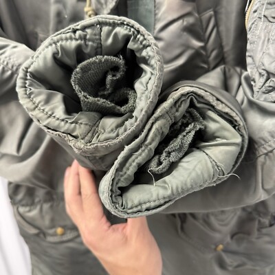 Vintage 1950s US Air Force N3B Parka Coat Sz Medium Flying