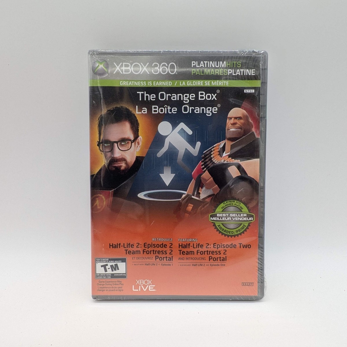 【新品】XBOX360 THE ORANGE BOX THE ORANGE BOX XBox 360 Half Life 2 Portal Team Fortress 2