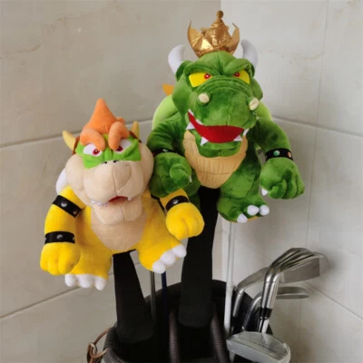 Bowser Golf Wood Head Covers Koopa Super Mario Driver Fairway Woods Headcovers