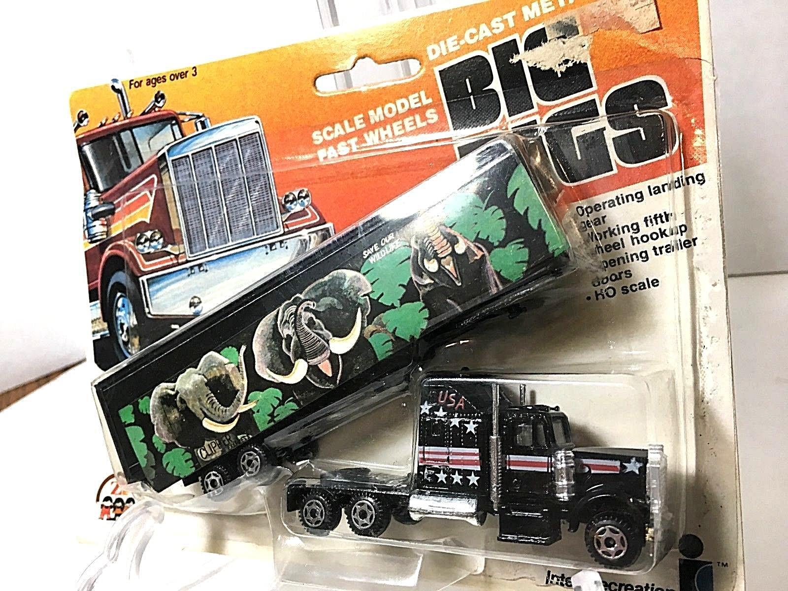 1981 Zee Toys 'DieCast Big Rigs' Tractor & Trailer HO Scale eBay