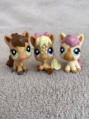 Lps Horse Triplets Littlest Pet Shop LPS Horse Pony Triplets