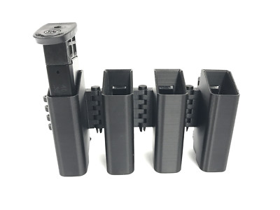 eAMP Enforcer - S&W M&P 9mm/40 Double Stack Quad Magazine Pouch - MagP0445-D