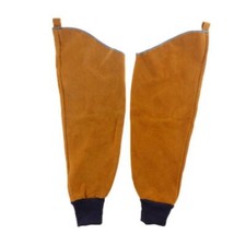 Heavy Cowhide  Resistant Welding Sleeve Protective Bracelet for