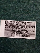 G9m  Ephemera 1970s motorbike picture John Banks 