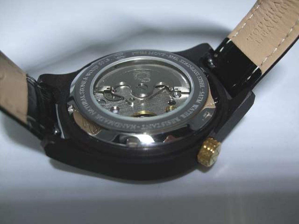 Noz Double Movement Model/Onyx 45Mm Watch Auth w/Box | eBay Noz Double Movement Model/Onyx 45Mm Watch Auth w/Box | eBay
