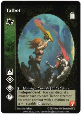 Talbot Gangrel Keepers of Tradition 2018 BCP V:TES VTES Vampire CCG