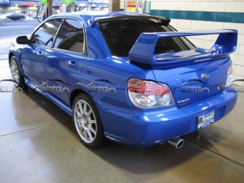 Carbon Fiber Rear Wing Trunk Lip Spoiler For 2002-07 Subaru Impreza WRX STI 9TH - Picture 11 of 12