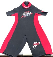 Vintage Stearns Infinity Neoprene Wetsuit Size Adult Medium - Black Red