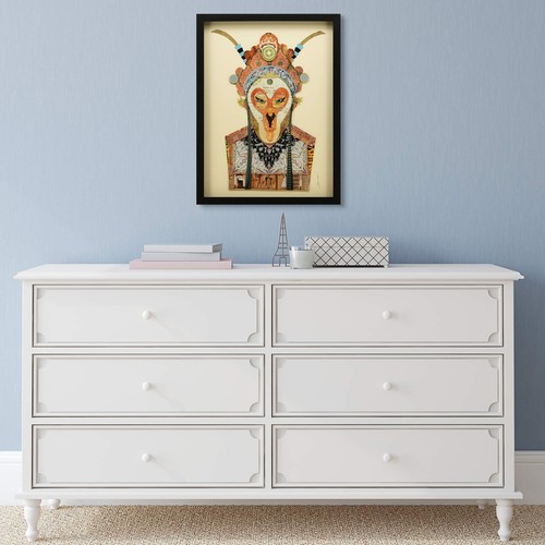 Empire Art Direct Dimensional Art Collage Handmade by Alex Zeng Framed Graphi... - Picture 4 of 9