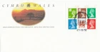 Wales ex Booklet Pane GB RM FDC Windsor 1992 (130487)