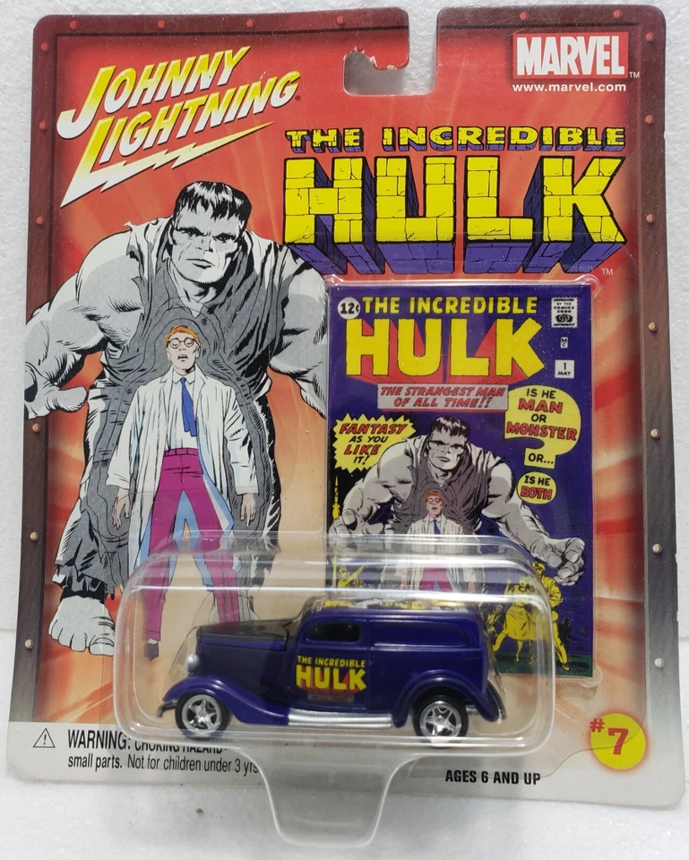 Johnny Lightning The Incredible Hulk 33 FORD DELIVERY New FREE DILIVERY! - Image 2 of 3