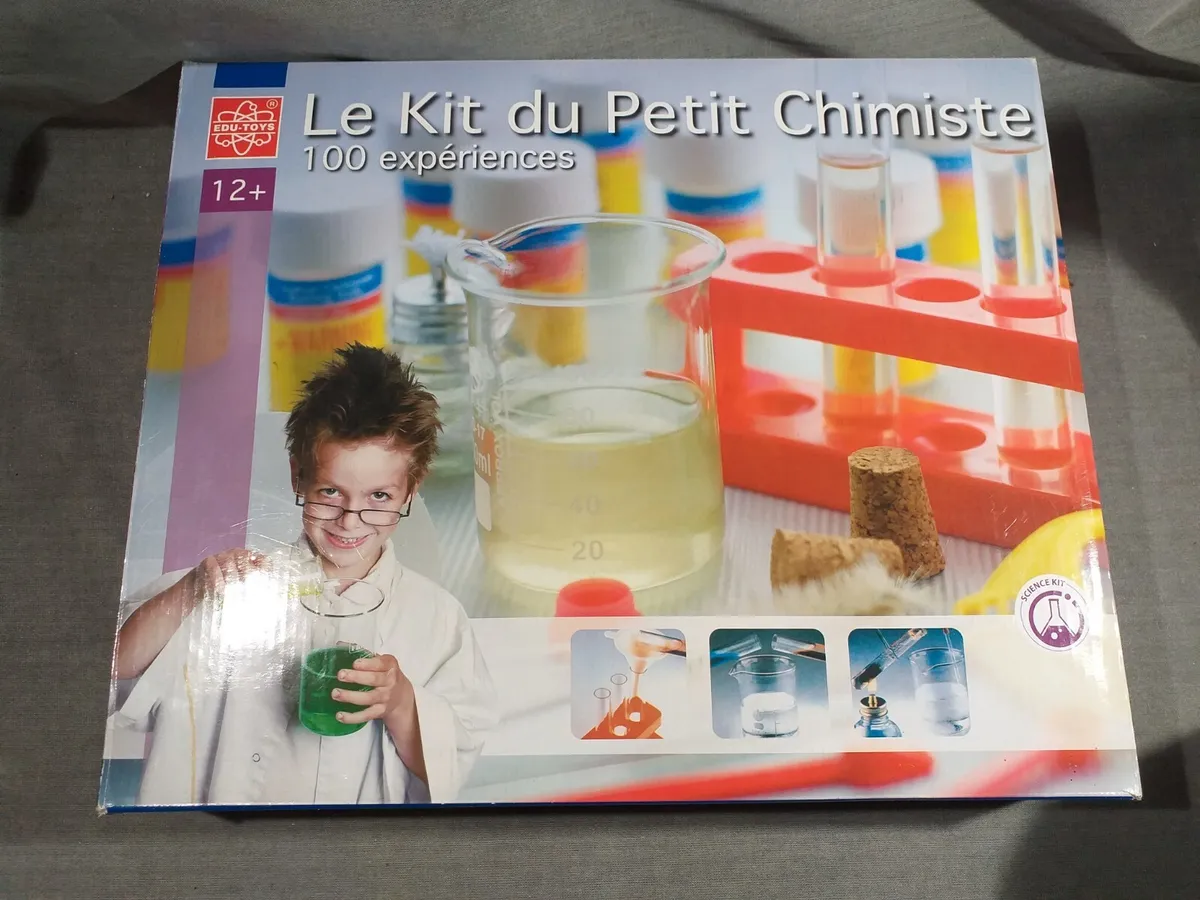 Le Kit du Petit Chimiste Edu-Toys comme neuf
