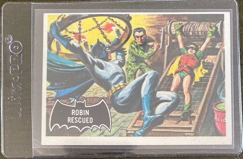 (U SELECT CARDS) 1966 Topps Batman (Black Bat) Singoli originali** 🔽 per lo più quasi nuovi - Foto 65 di 98