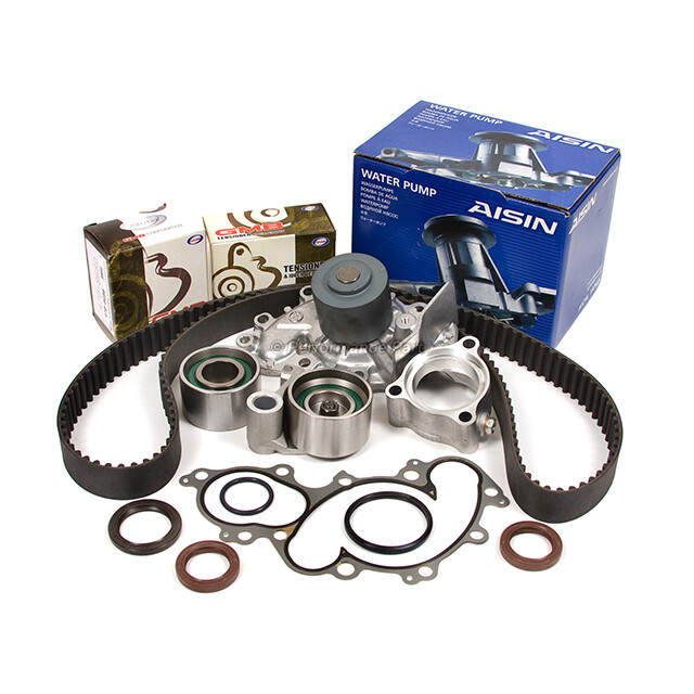 Timing Belt Kit Water Pump Fit 90-96 Nissan 300ZX Turbo 3.0 DOHC - Foto 7