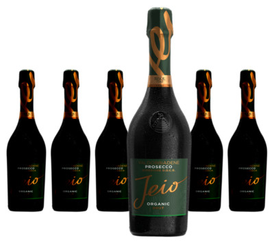 6 x Bisol Jeio Brut Organic Valdobbiadene Prosecco Superiore DOCG