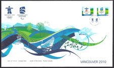 🍁Canada   #2307ab    OLYMPIC EMBLEMS   Brand New  2009 First Day Cover