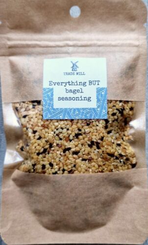 Organic Everything But The Bagel Seasoning Mix 50g, UK Seller - Afbeelding 1 van 3
