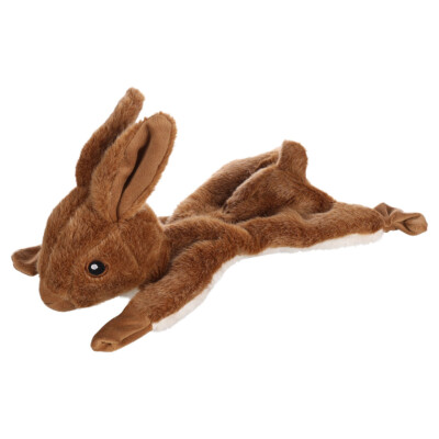 Flamingo Kaninchenfell Spielzeug - Natürliches Apportierspielzeug Für Hunde