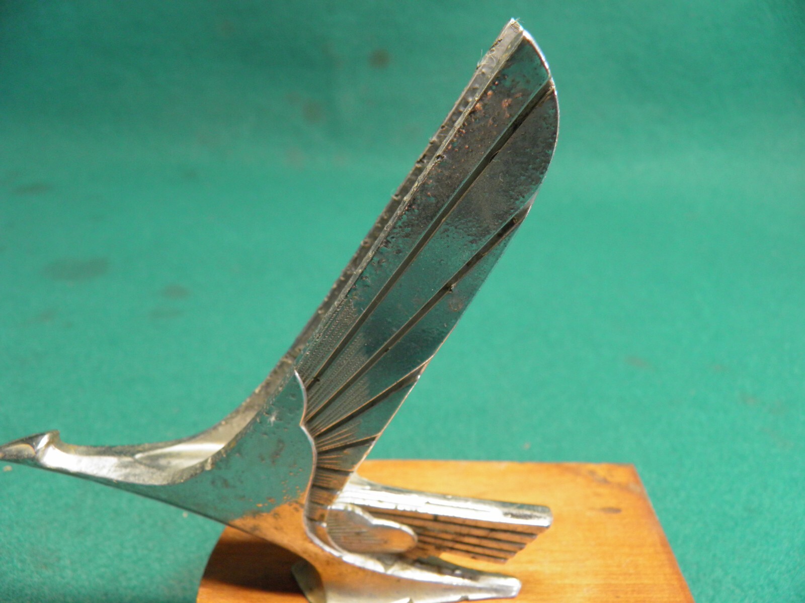 NICE CHROME 1930's STUDEBAKER FLYING GOOSE HOOD ORNAMENT eBay
