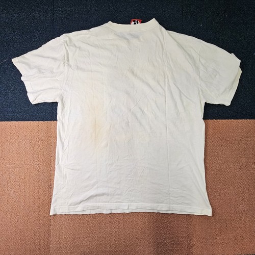 Damaged* Vintage Disneyland Mickey Mouse 1996 Adult T-Shirt XL Cream parks k2a - Picture 4 of 13