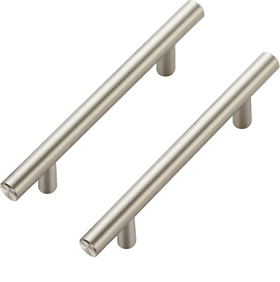Ravinte Cabinet Pulls 30 Pack Brushed Nickel 6 Inch 3.75 Inch Center