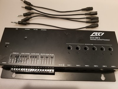 RTI model ZRP-6 remote control processor USED+ 5 cables