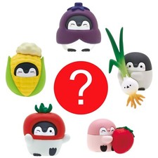 Japanese Blind Box Gashapon Kawaii Chubby Fat Penguin Charm Figure 1 Random Toy