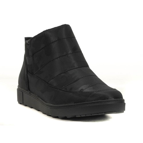 Lifestride Thermal Black Nylon Booties - Picture 2 of 4