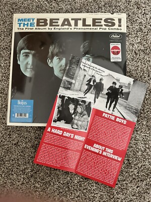 Meet The Beatles! 60th Anniversary 180g Blue Vinyl LP NEW + HDN Screening Bonus!