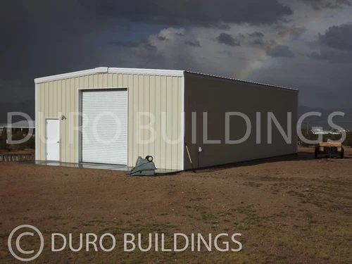 DuroBEAM Steel 25x30x10 Metal "Do it Your Self" Garage Shop Building Kits DiRECT